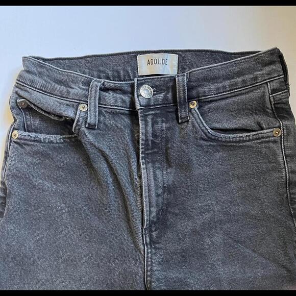 Women's AGOLDE Wilder Ripped Straight Leg Jean size 25 - Picture 2 of 6